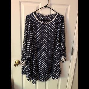 Josie’s Women’s Polka Dot/Striped, size 3X